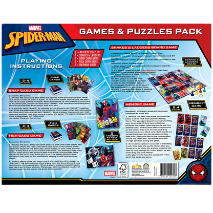 Spider-Man Games & Puzzles Pack
