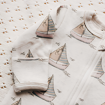 Bencer & Hazelnut Zipsuit (Sail Away) [Sz:0000]
