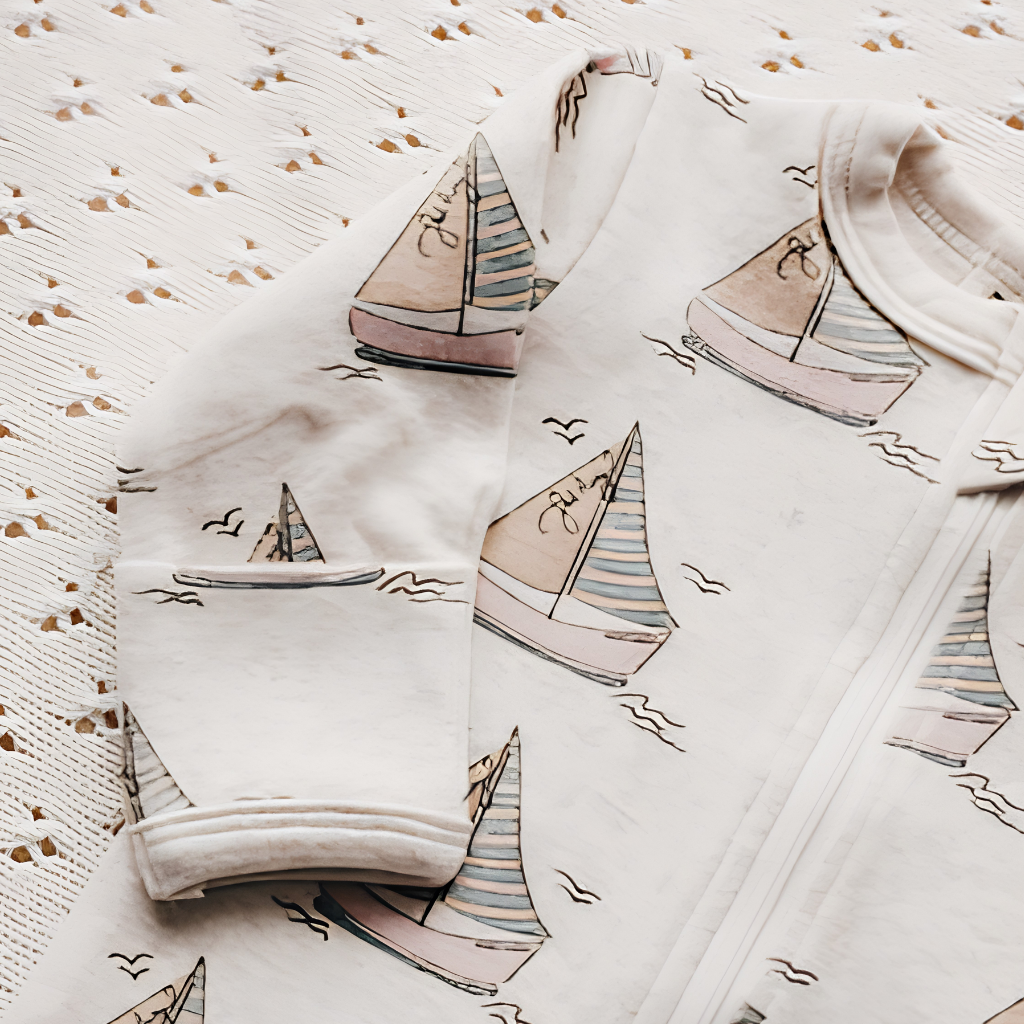 Bencer & Hazelnut Zipsuit (Sail Away) [Sz:000]