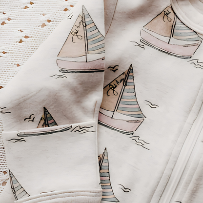 Bencer & Hazelnut Zipsuit (Sail Away) [Sz:00]