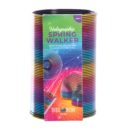 Holographic Spring Walker