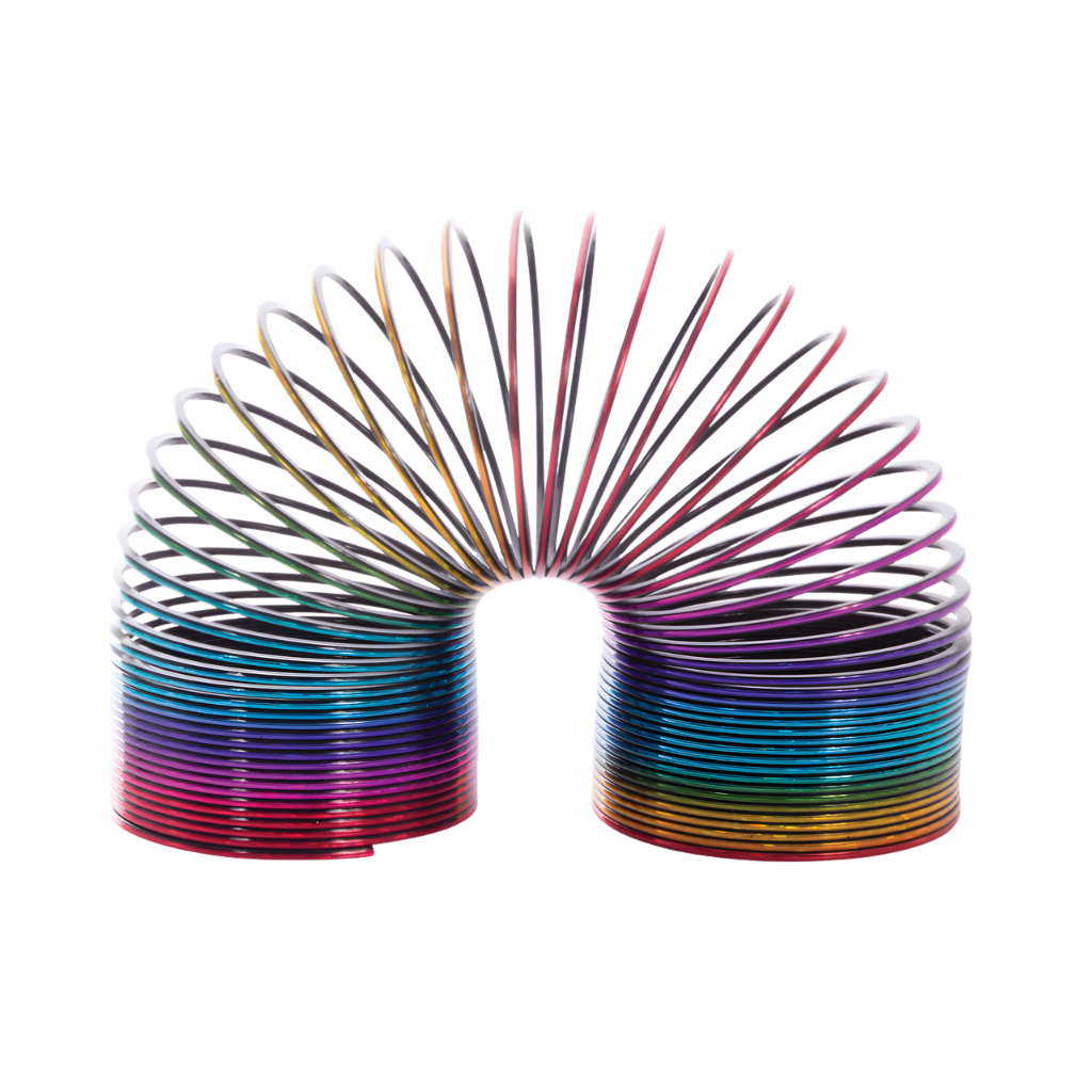 Holographic Spring Walker