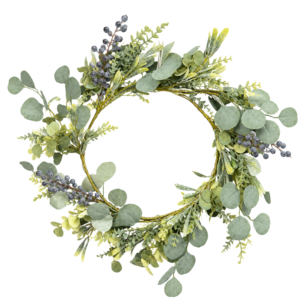 Eucalyptus & Berry Christmas Wreath