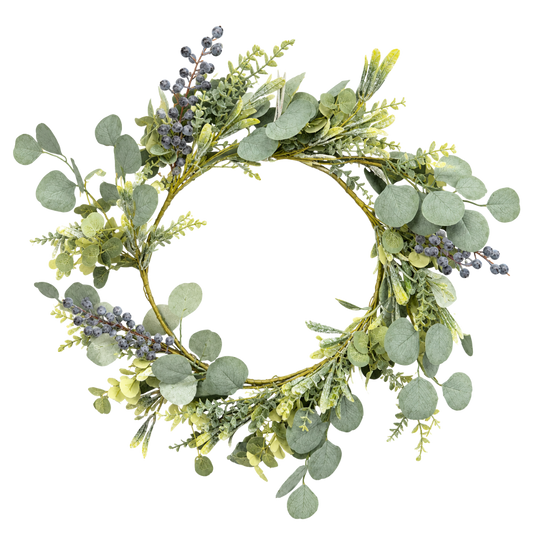 Eucalyptus & Berry Christmas Wreath