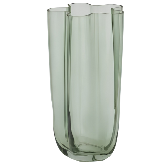 Miranda Glass Vase 15x31cm Mint