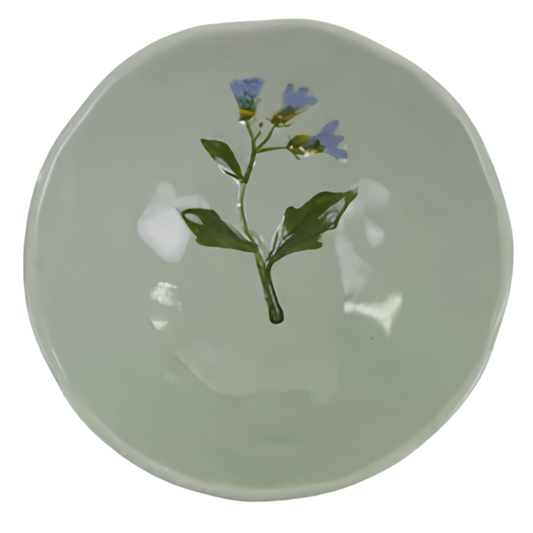 Fiori Cer Trinket Dish 