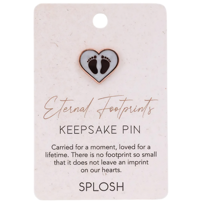 Keepsake Pin - Eternal Footprints