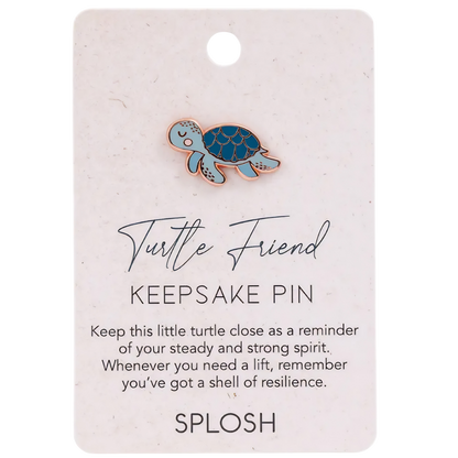 Keepsake Pin - Turtle Friend