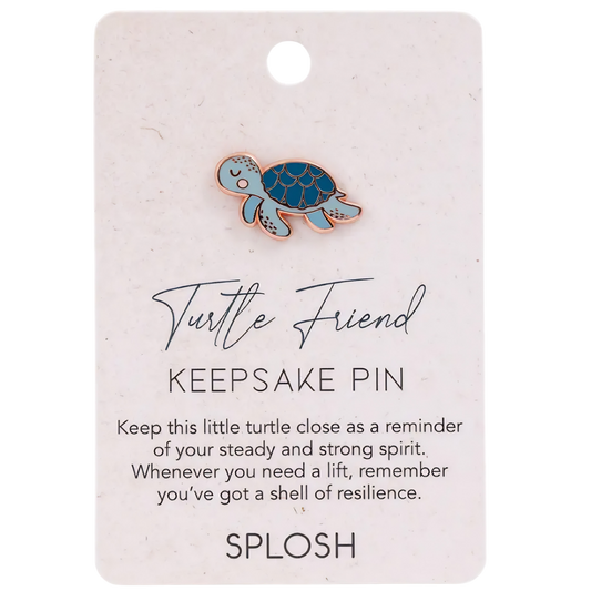 Keepsake Pin - Turtle Friend