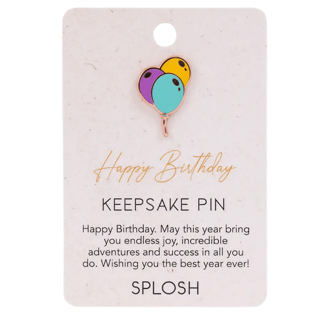 Keepsake Pin - Happy Birthday