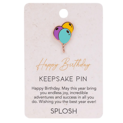 Keepsake Pin - Happy Birthday