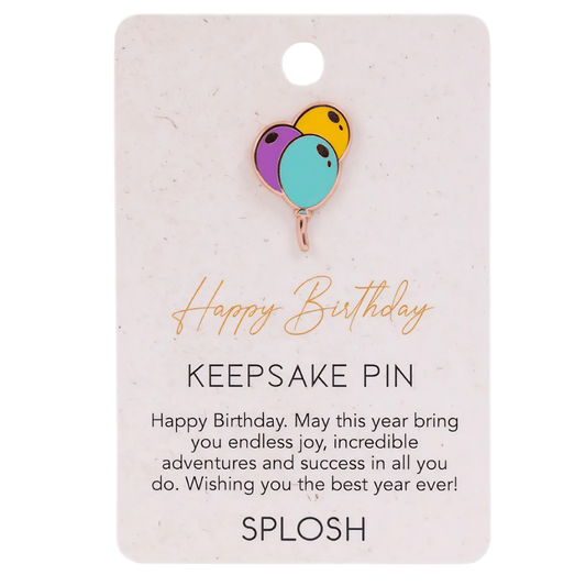 Keepsake Pin - Happy Birthday