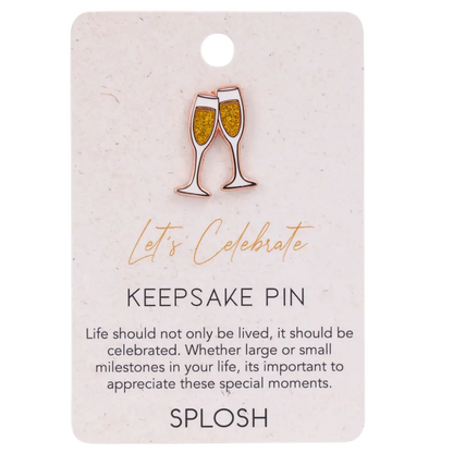 Keepsake Pin - Let's Celebrate