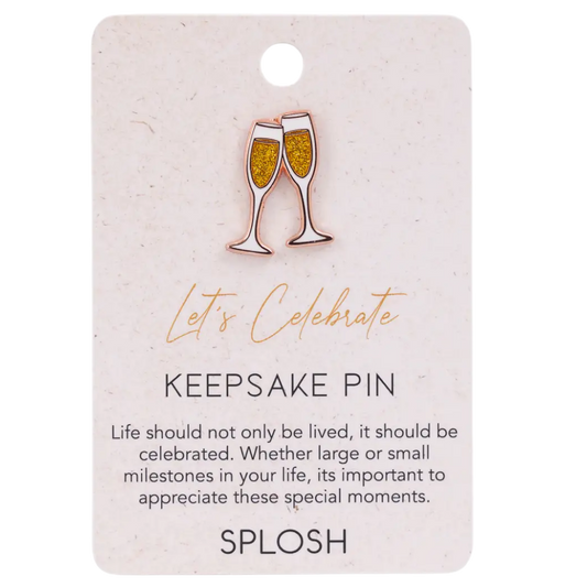 Keepsake Pin - Let's Celebrate