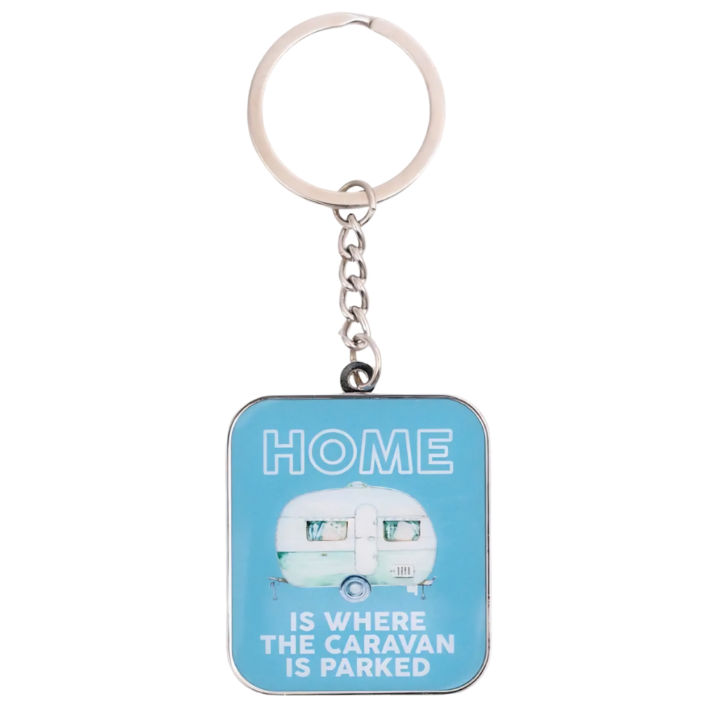 Caravan Home Keychain