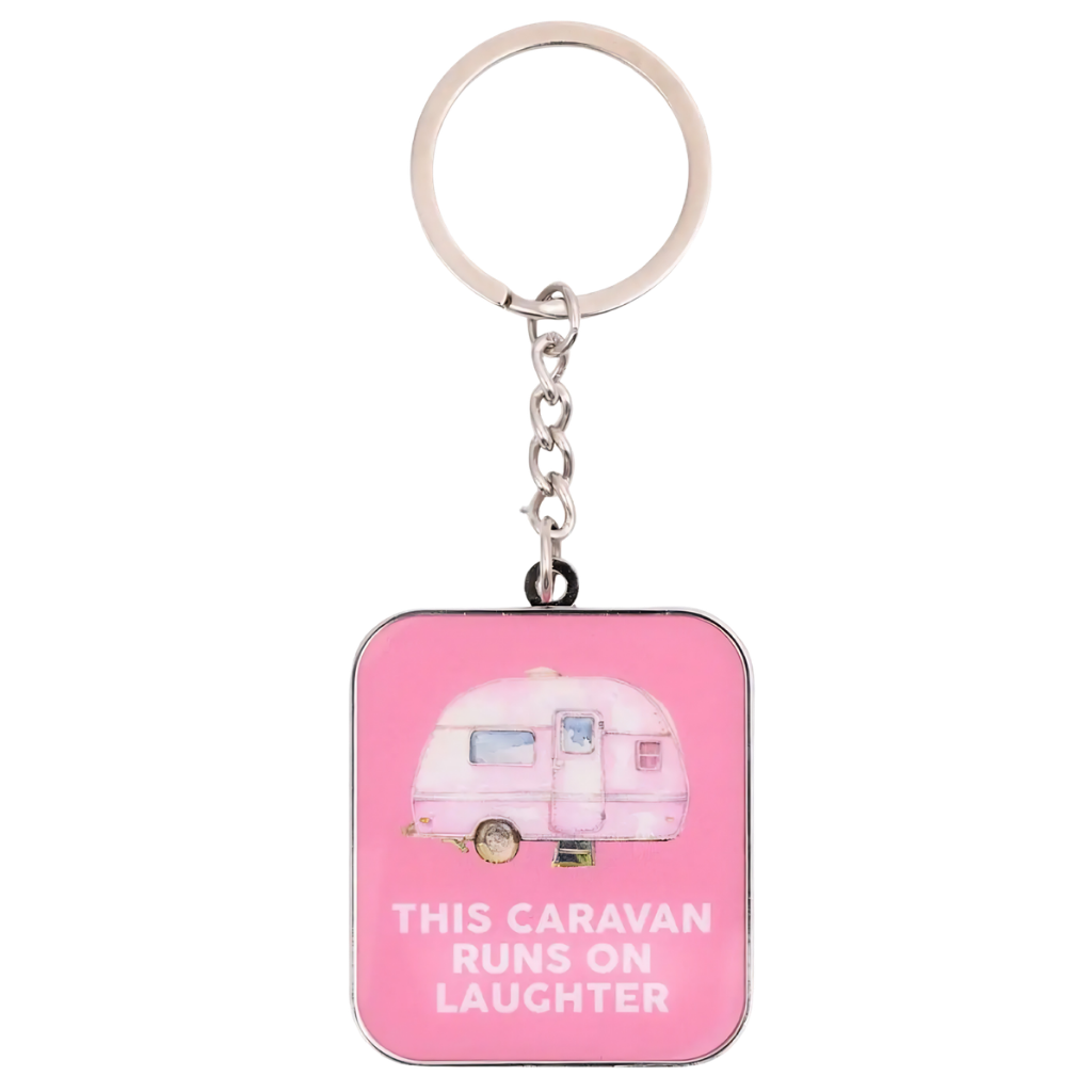 Caravan Laughter Keychain