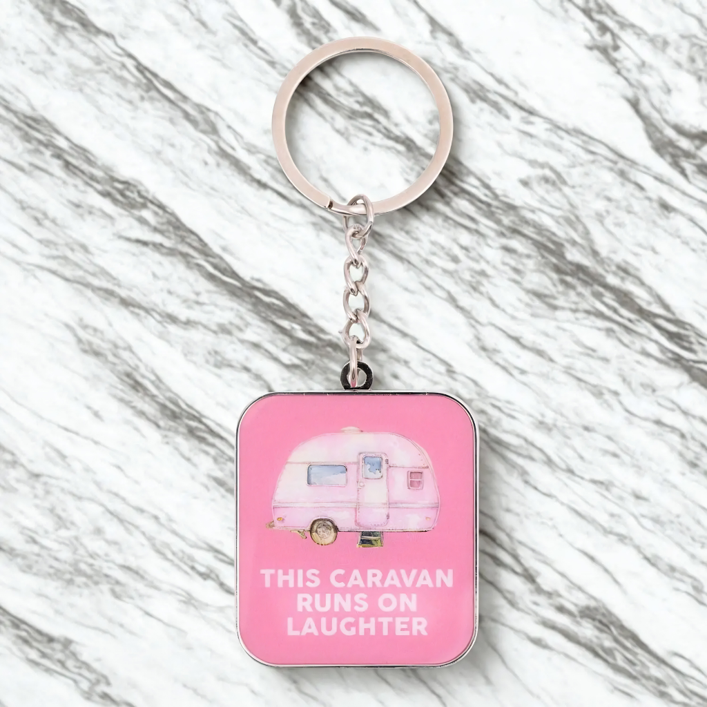 Caravan Laughter Keychain