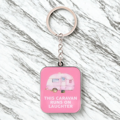 Caravan Laughter Keychain