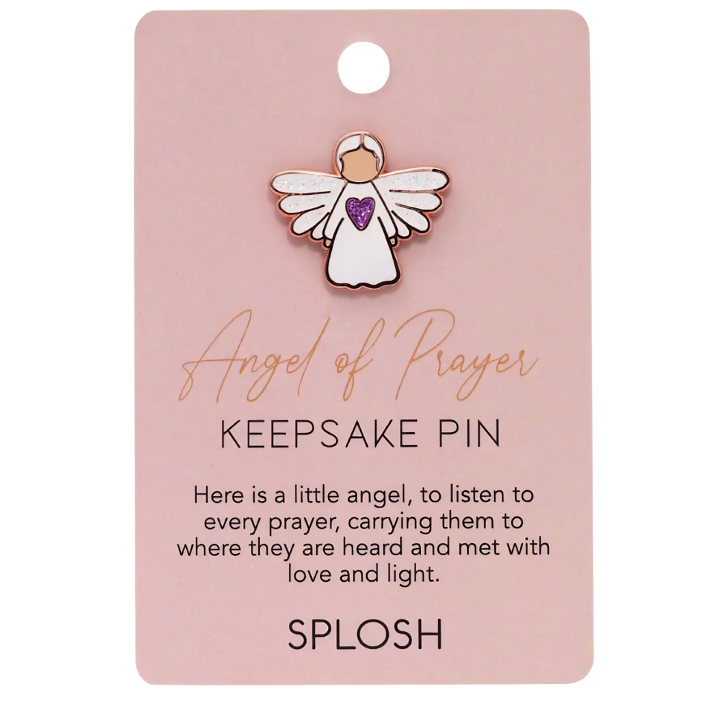 Keepsake Pin - Angel Of Prayer