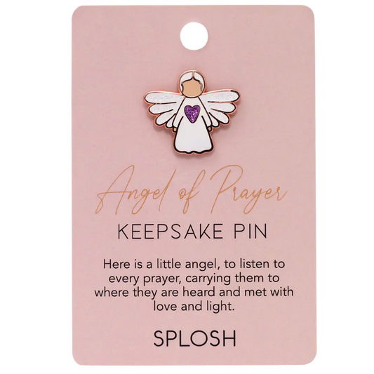 Keepsake Pin - Angel Of Prayer
