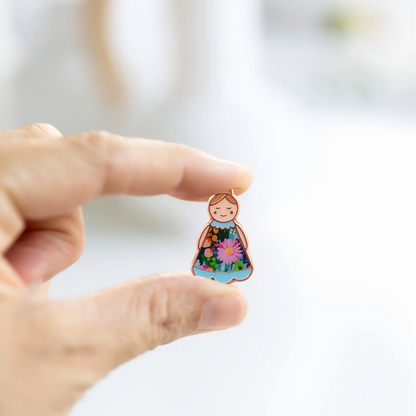Lucky Little Ladies Mum Keepsake Pin