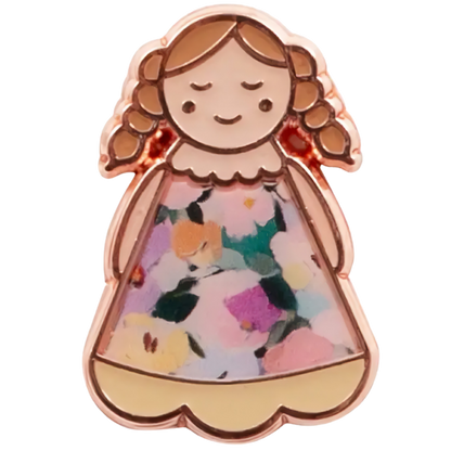 Lucky Little ladies Sister Keepsake Pin