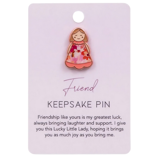 Lucky Little Ladies Friend Keepsake Pin
