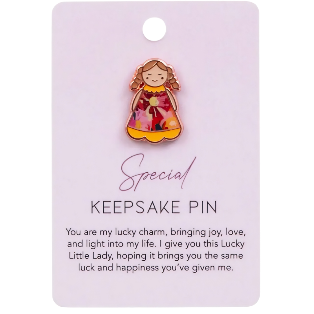 Lucky Little Ladies Special Keepsake Pin