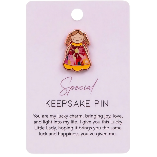 Lucky Little Ladies Special Keepsake Pin