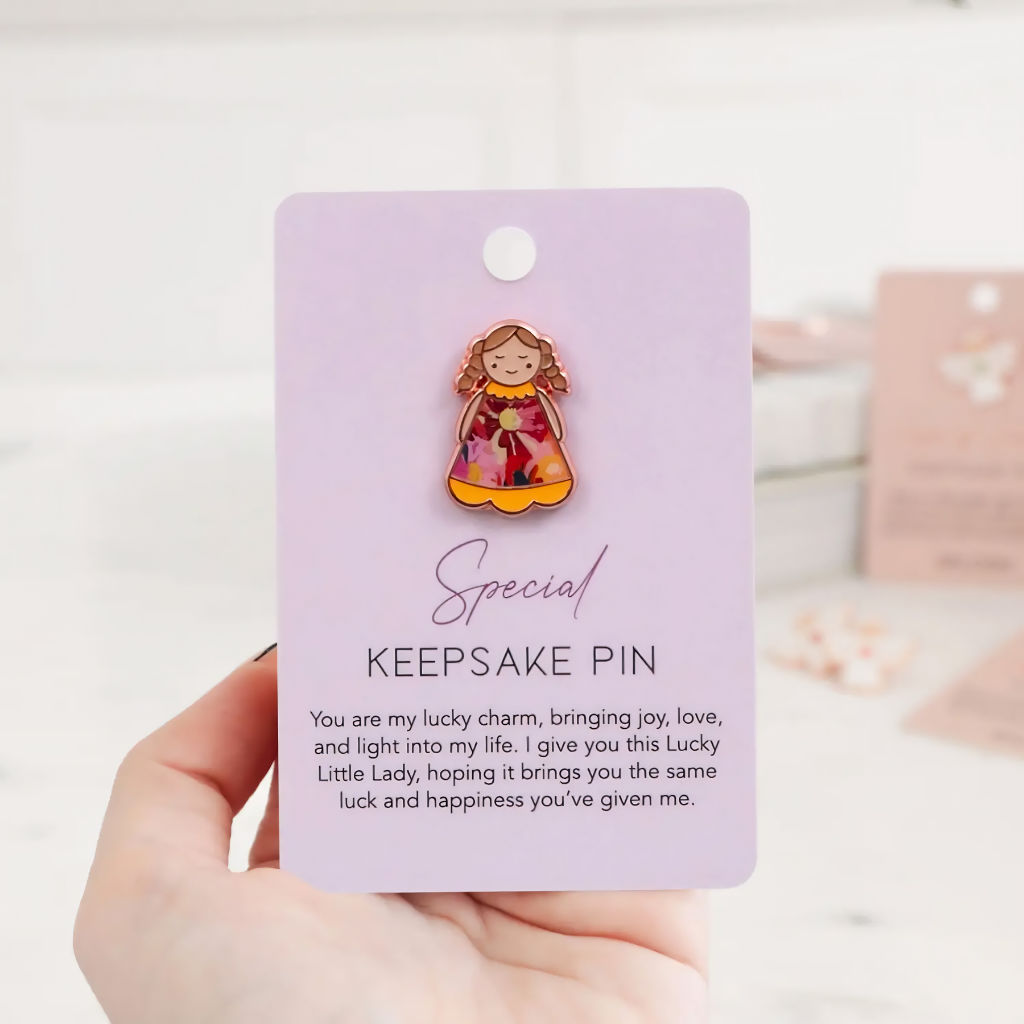Lucky Little Ladies Special Keepsake Pin