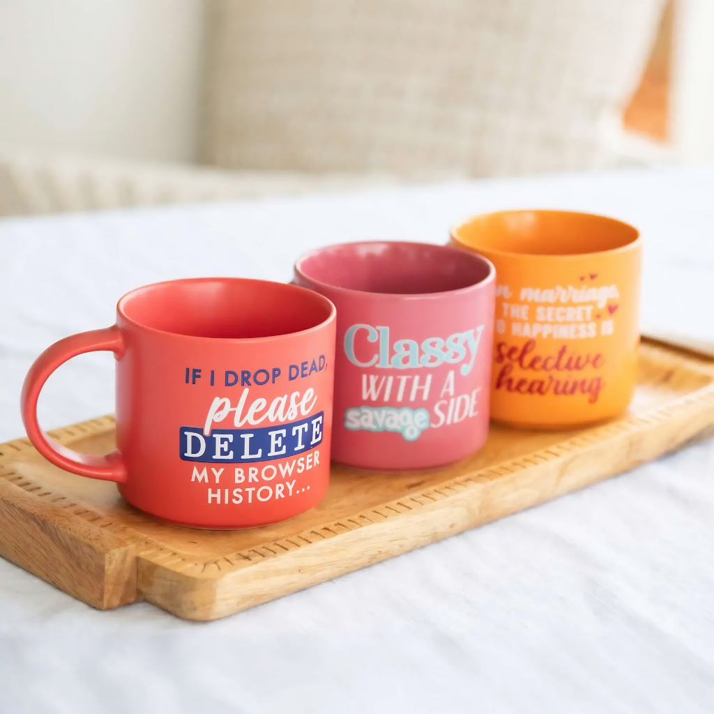 Cheeky Mug - Classy With A Side Of Savage
