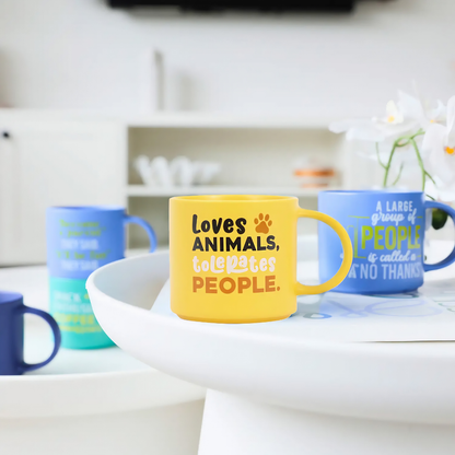 Cheeky Mug - Tolerates People