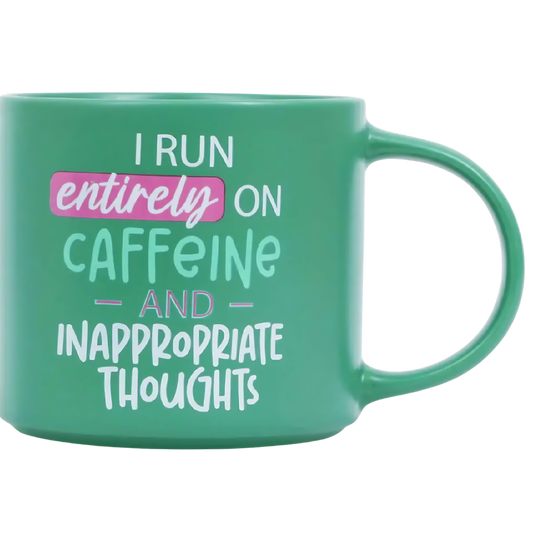 Cheeky Mug - Caffeine And Innappropiate Thoughts