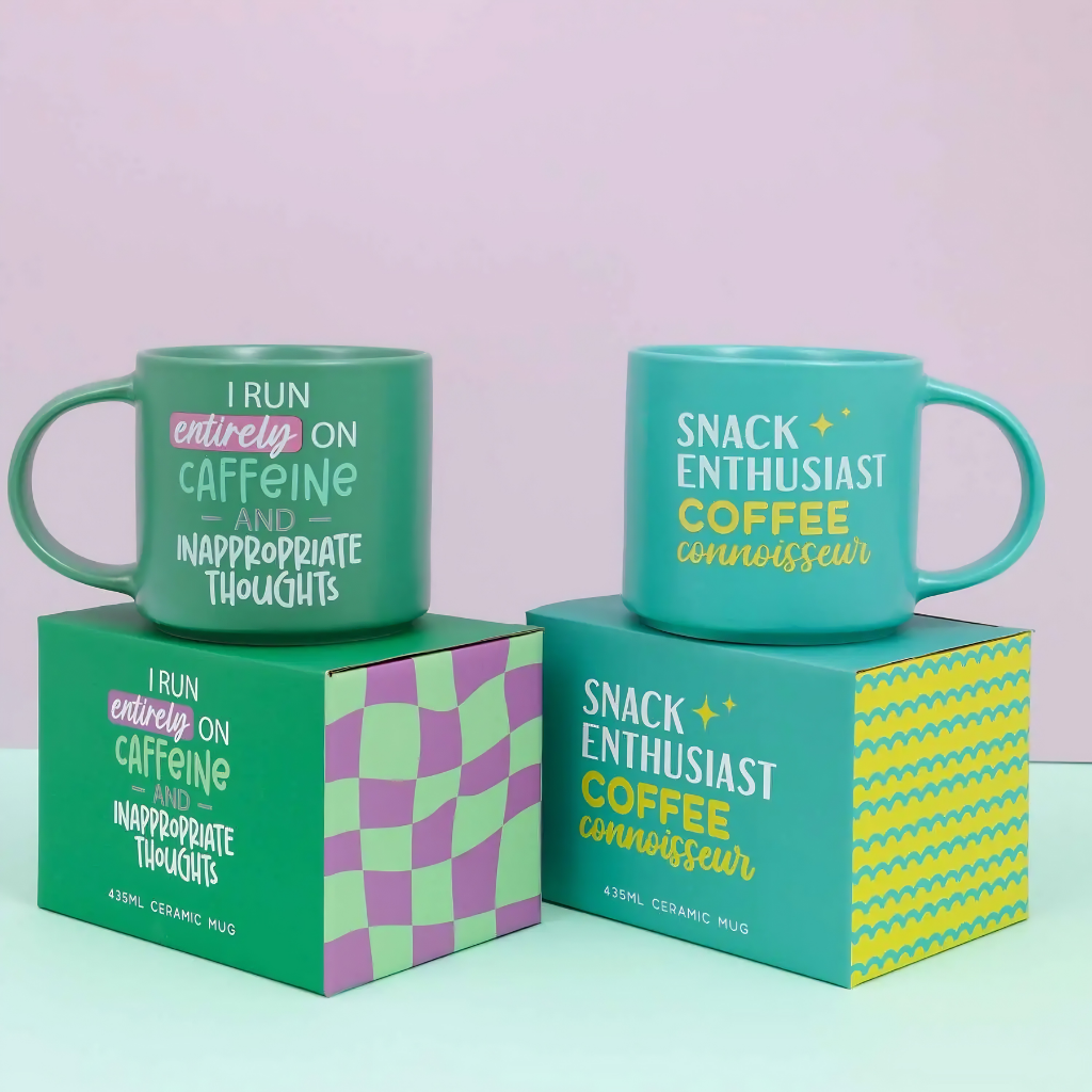 Cheeky Mug - Caffeine And Innappropiate Thoughts