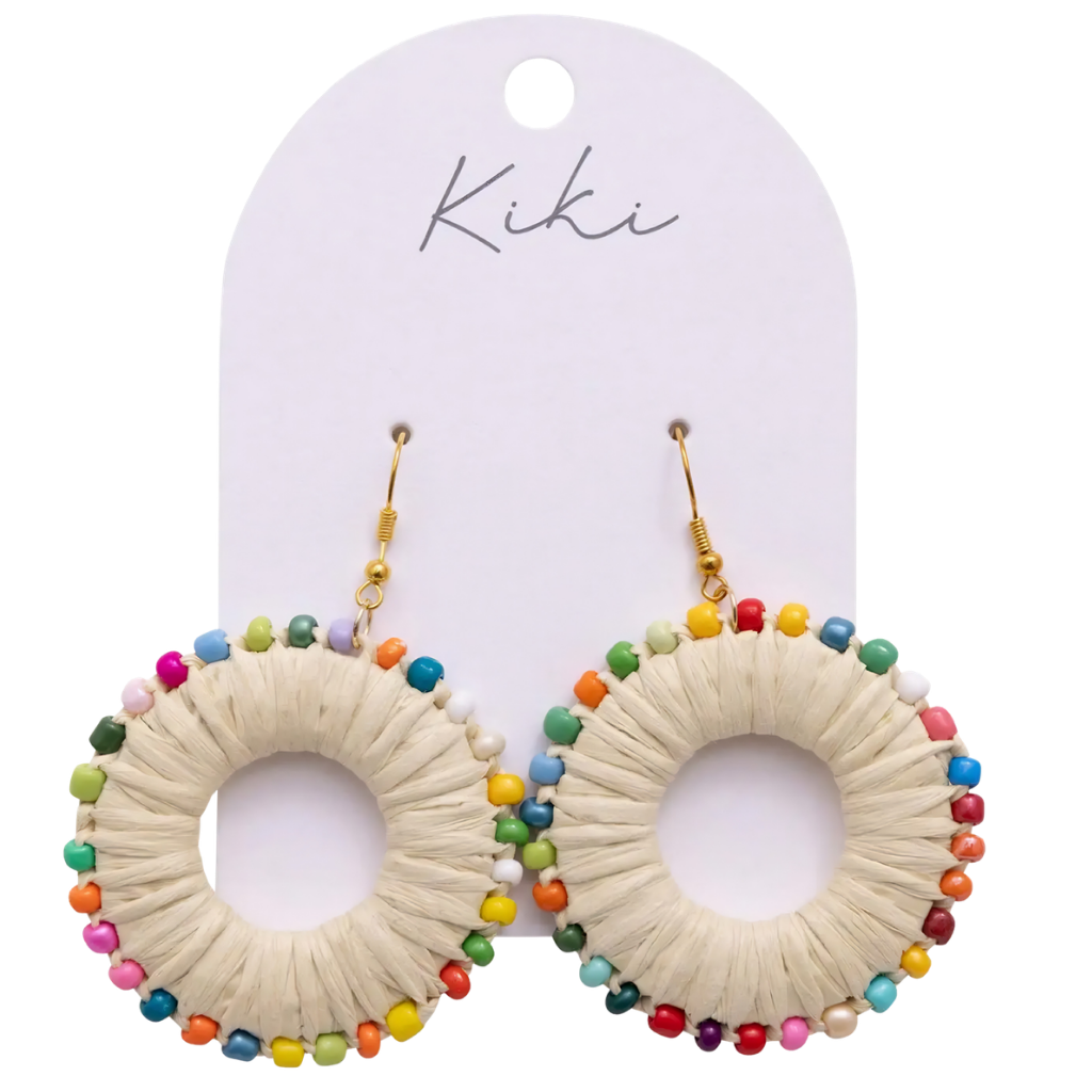 Kiki Earrings - Colourful Rounds