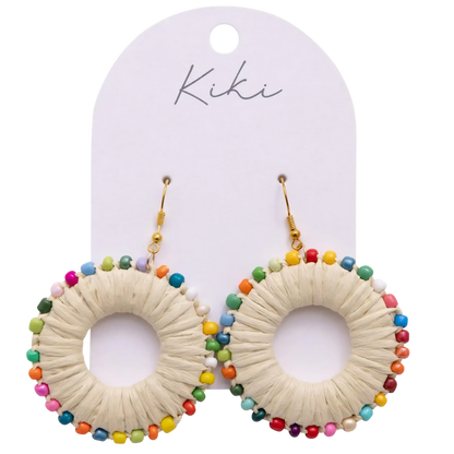 Kiki Earrings - Colourful Rounds
