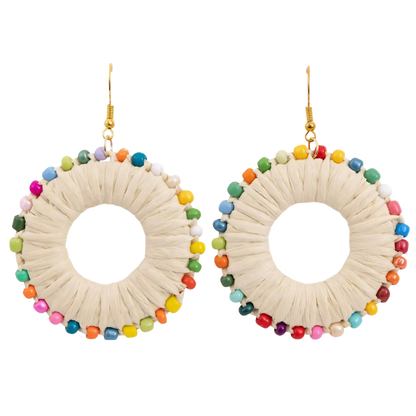 Kiki Earrings - Colourful Rounds