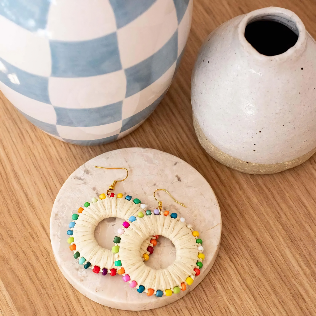 Kiki Earrings - Colourful Rounds