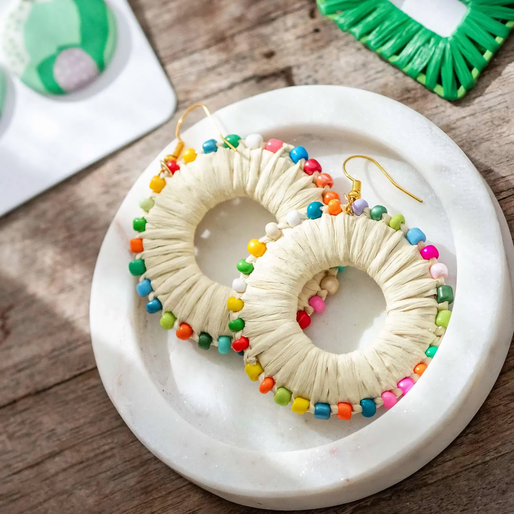 Kiki Earrings - Colourful Rounds