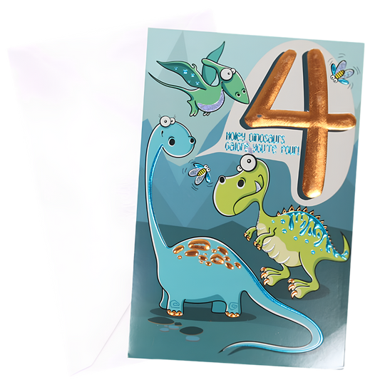 Dinosaurs Galore You're Four