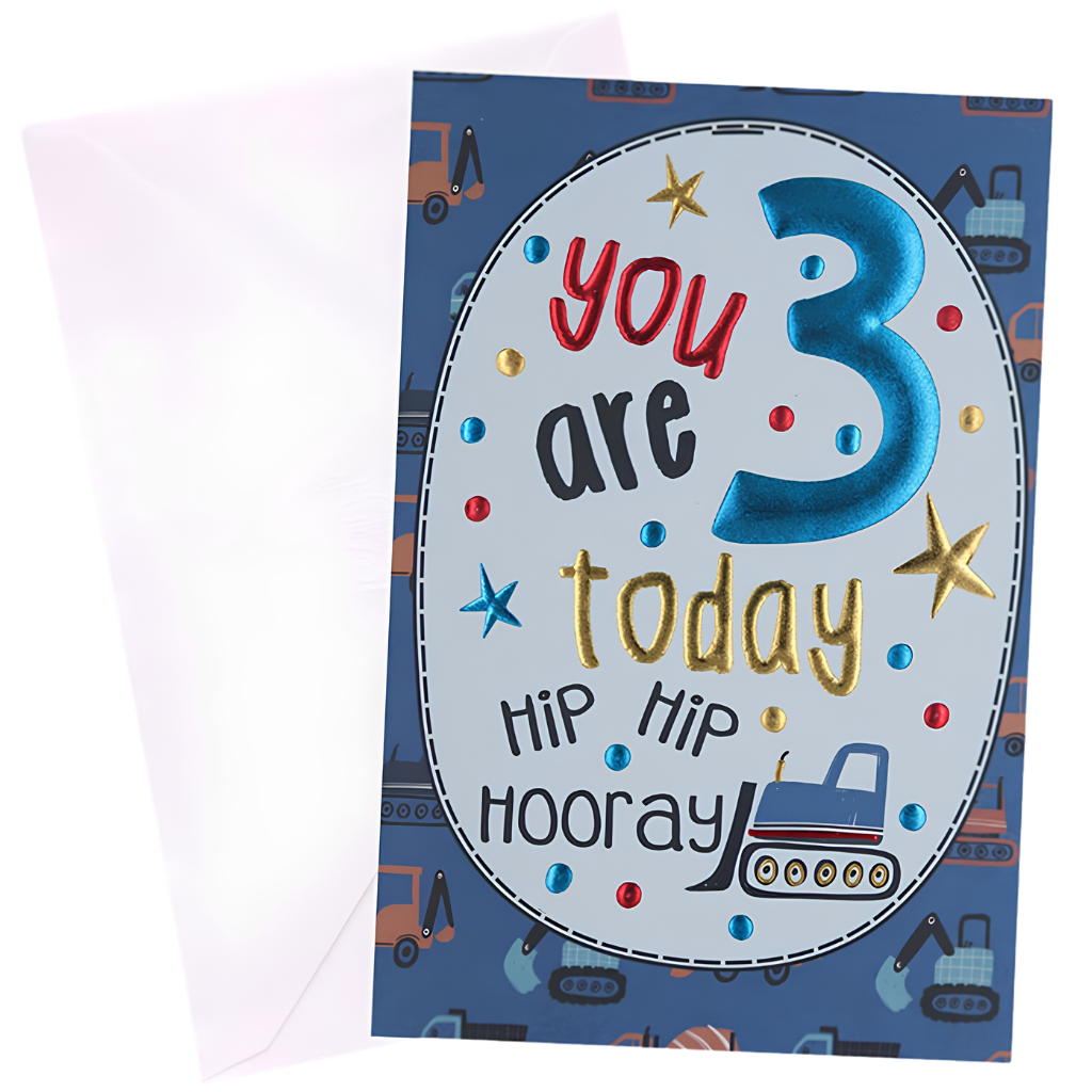 You are 3 today