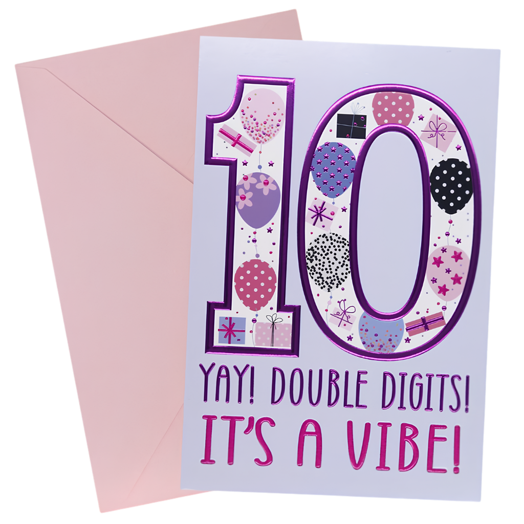 10 Yay! Double Digits