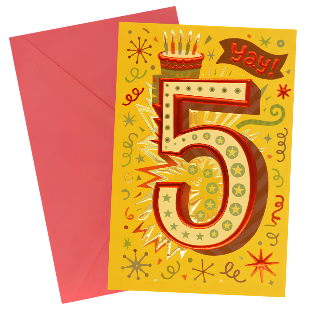 5 Yay!