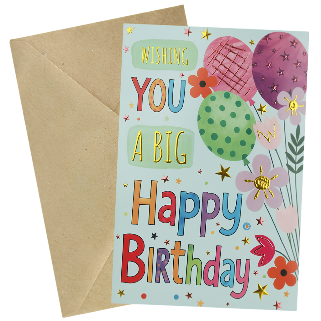 Jumbo Card Female Birthday