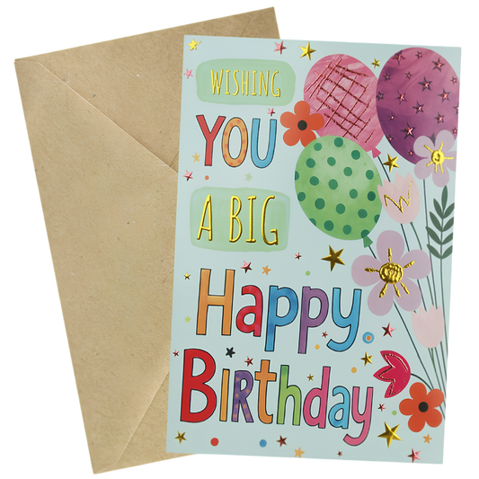 Jumbo Card Female Birthday