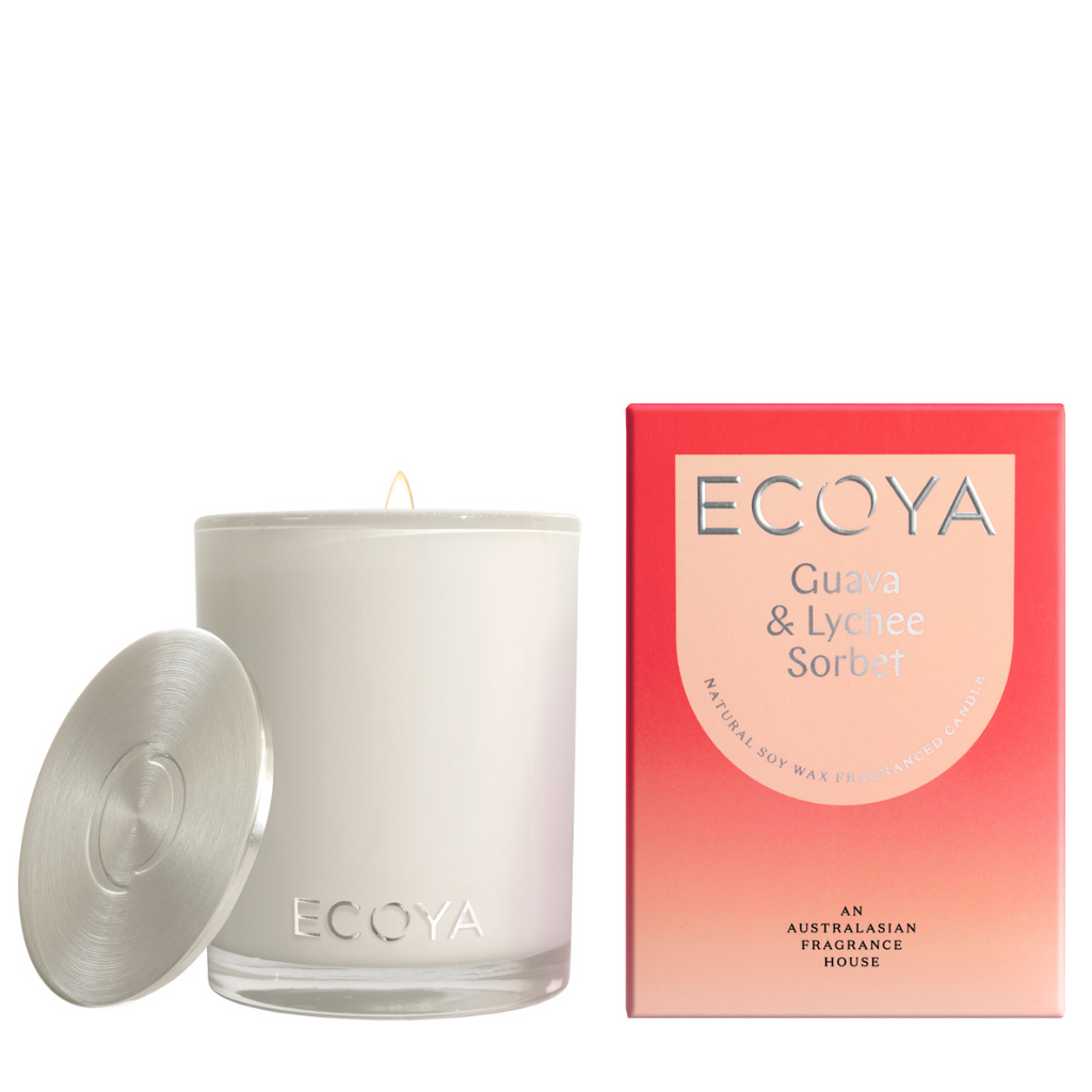 ECOYA: Guava & Lychee Sorbet Madison Candle