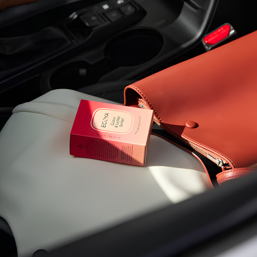 Ecoya Car Diffuser Pod - Guava & Lychee Sorbet