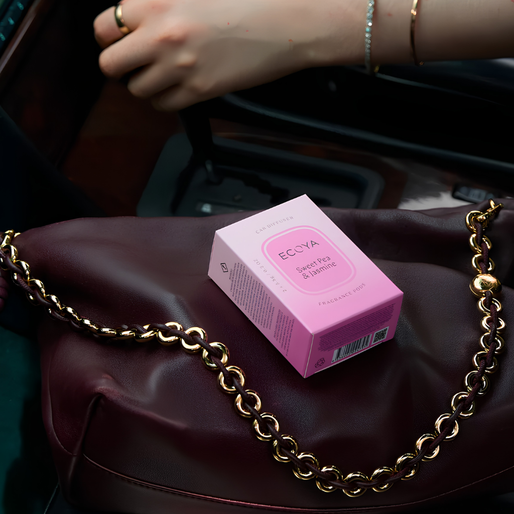 Ecoya Car Diffuser Pod - Sweet Pea & Jasmine