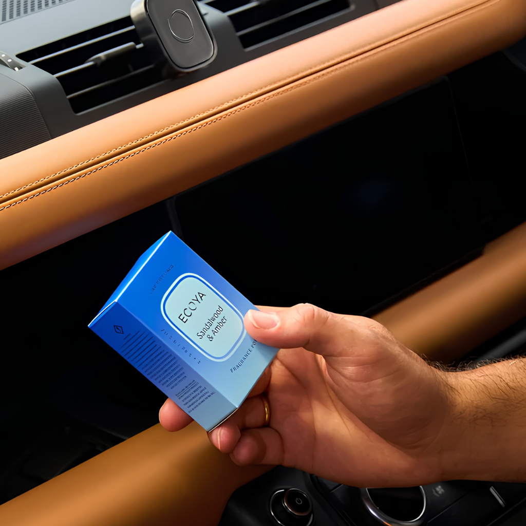 Ecoya Car Diffuser Pod - Sandalwood & Amber
