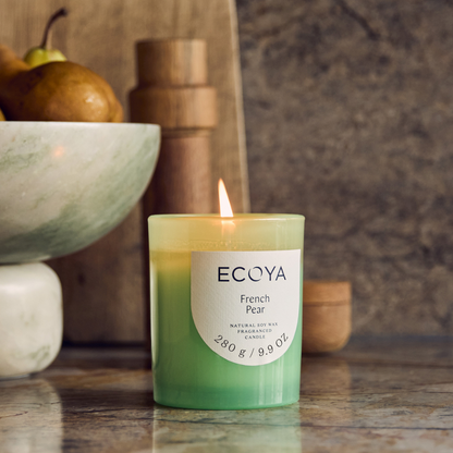 ECOYA: French Pear Metro Candle